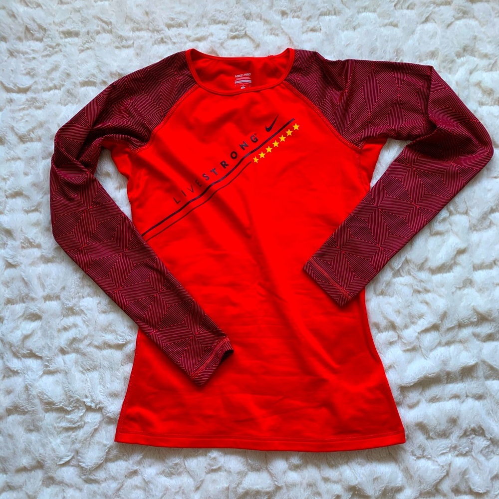LIVESTRONG Nike Pro Therma Crew
